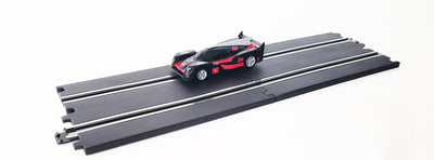 285-683017 MOTOMASTER Slot Car Set - Le Mans Black Car (1 pc)